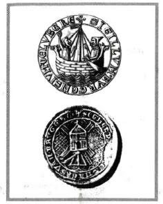 Τεχνολογικές καινοτομίες στο Μεσαίωνα. Απεικονίσεις πρυμναίου πηδαλίου και ανεμόμυλου σε σφραγίσματα πόλεων της Κεντρικής Ευρώπης (13ος αι.)