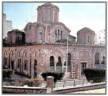 Θεσσαλονίκη, οι Άγιοι Απόστολοι, 1312-1315. Αντιπροσωπευτικό δείγμα παλαιολόγειας εκκλησιαστικής αρχιτεκτονικής.