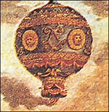Το αερόστατο των αδελφών Μογκολφιέ (1783).