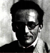 Εικ. 7.8 Erwin Schrodinger (1877-1961). Γεννήθηκε στη Βιέννη  από Αυστριακό πατέρα και Αγγλίδα μητέρα. Καλλιεργημένη και καλλιτεχνική φύση  είχε το ταλέντο να παρουσιάζει τις απόψεις του με γοητευτικό τρόπο. Δίδαξε στη  Ζυρίχη, όπου διατύπωσε και την περίφημη εξίσωσή του, στο Βερολίνο, στην Οξφόρδη  και στο Δουβλίνο. Στο τέλος της ζωής του επέστρεψε στη Βιέννη. Μοιράστηκε με  τον Ρ.Α.Μ. Dirac το Νόμπελ Φυσικής το 1933.