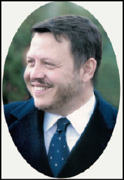 Αμπντάλα ΙΙ (Abdullah II bin Al-Hussein), Βασιλιάς του Χασεμιτικού Βασιλείου της Ιορδανίας.