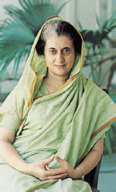 Ίντιρα Γκάντι, π. Πρωθυπουργός της Ινδίας (Παγκόσμιο βιογραφικό λεξικό, Εκπαιδευτική Εγκυκλοπαίδεια. τόμος 3, Εκδοτική Αθηνών, 1999).