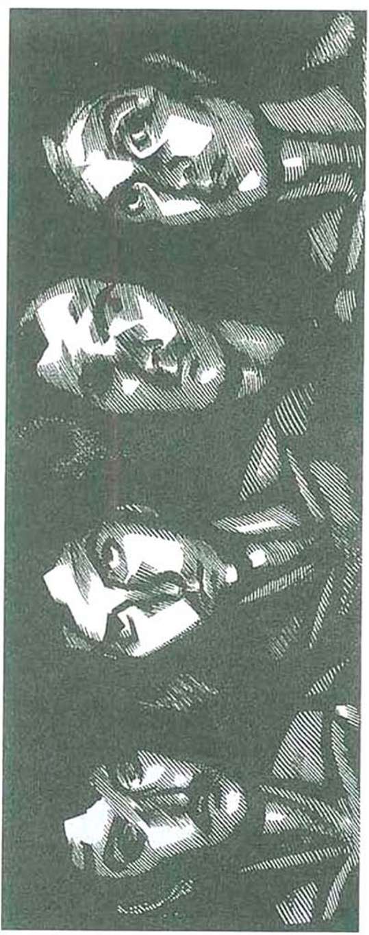 Τηλέμαχος Κάνθος (1910-1993), «Τέσσερις αιχμάλωτοι»