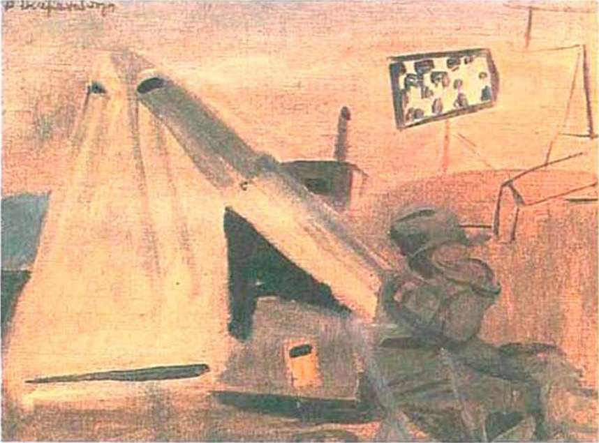 Διαμαντής Διαμαντόπουλος (1914-1995), «Στρατιωτικό»