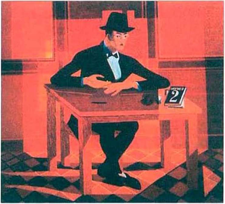 José de Almada Negreiros (1893-1970), «Επιστροφή του ποιητή Φερνάντο Πεσσόα» (1954) Κέντρο Μοντέρνας Τέχνης Gulbenkian, Λισαβόνα