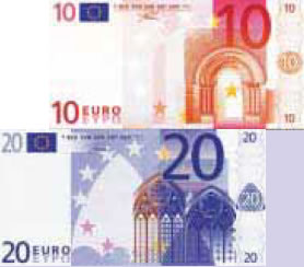 φωτ. 13.14 Το ευρώ.