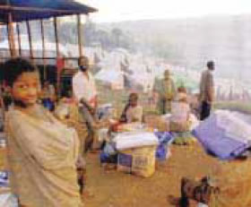 φωτ. 14.12 Καταυλισμός προσφύγων της ΄Yπατης Αρμοστείας του ΟΗΕ για τους πρόσφυγες.