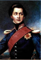 Ο Όθων, δευτερότοκος γιος του βασιλιά της Βαυαρίας Λουδοβίκου Α' αναγορεύθηκε βασιλιάς της Ελλάδας με τη συνθήκη της 7ης Μάιου 1832. Μουσείο Μπενάκη, Αθήνα.