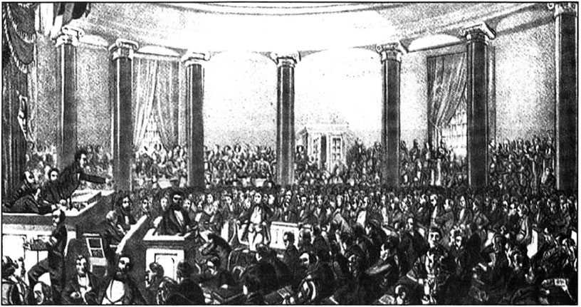 Η Εθνοσυνέλευση της Φρανκφούρτης κατά την Επανάσταση του 1848