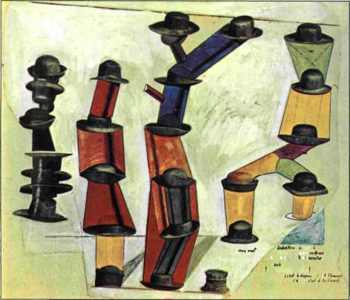 Μαξ Ερνστ, «Είναι το καπέλο που κάνει τον άνθρωπο», 1920.