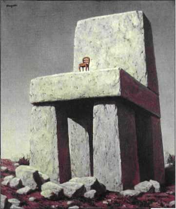 Ρενέ Μαγκρίτ, «Η καρέκλα», 1950.