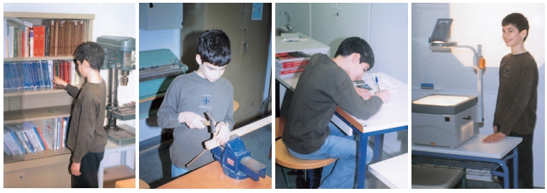 Εικόνα 2.4: Κατά την υλοποίηση των ατομικών έργων οι μαθητές εμπλέκονται σε ένα σύνολο από εργασίες