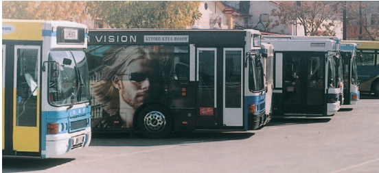 Εικόνα 3.12: Οι μαθητές αστικών περιοχών μπορούν να μελετήσουν τον τομέα των μεταφορών.