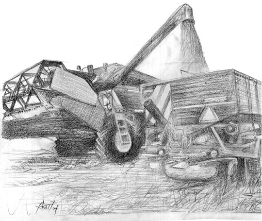 Εικόνα 3.4: Τα γεωργικά μηχανήματα αποτελούν τομείς<br /> της γεωργικής τεχνολογίας