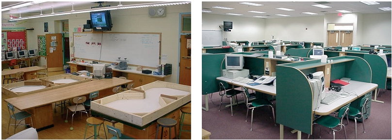 Εικόνα 3.16: Σε ένα σύγχρονο εργαστήριο μπορούν να πραγματοποιηθούν ακόμη και πολύπλοκες κατασκευές.