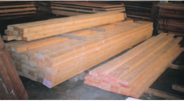 Εικόνα 4.8.: Το ξύλο είναι μια πρώτη ύλη εύκολη στην επεξεργασία.