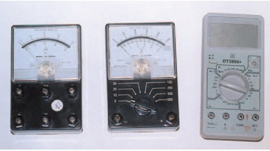 Εικόνα 4.40: Αμπερόμετρο, Βολτόμετρο, Πολυμετρο.