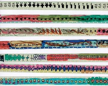 183. Ζωγραφισμένο φιλμ με μαρκαδόρους από ομάδα παιδιών