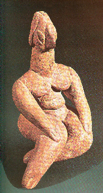 226. «Ειδώλιο γυναίκας» Φάρσαλα Μέση Νεολιθική περίοδος, πηλός. 
