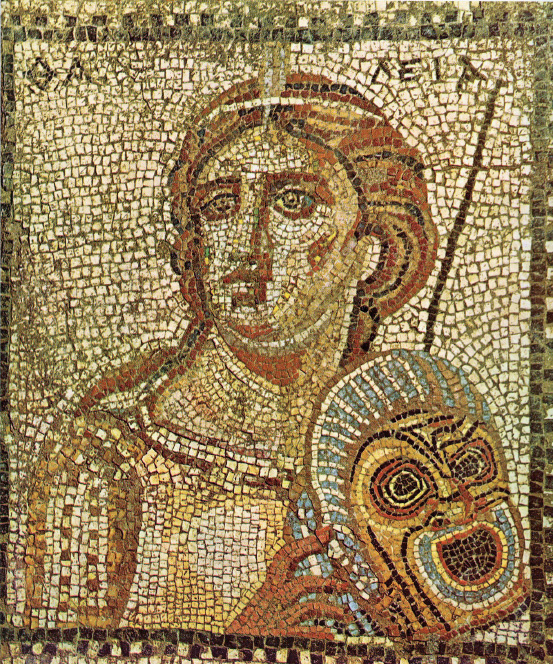 84. «Η μούσα Θάλεια» ψηφιδωτό 3ος αι.