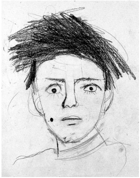 152. «Αυτοπροσωπογραφία» Νίκος Κ.