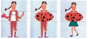 161. Μεταμορφώσεις μιας φιγούρας κομμένης σε τρία μέρη 