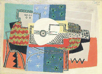 119. Π. Πικάσο «Νεκρή φύση με κιθάρα» 1925.