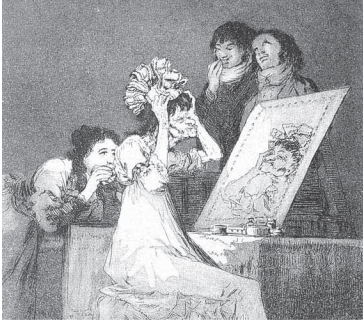 254. Φ. Γκόγια «Μέχρι θανάτου» 1799 oξυγραφία και ακουατίντα