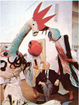 289. Ο Χ. Μιρό και οι φανταστικοί χαρακτήρες ενός σουρεαλιστικού θεατρικού, παραμυθένιου, σατιρικού θεάματος