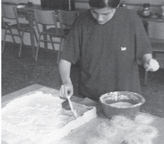 316. Προετοιμασία ανάγλυφου για καλούπωμα