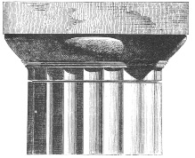 301. Κ. Ρέις Αναπαράσταση κιονόκρανου δωρικού ρυθμού 