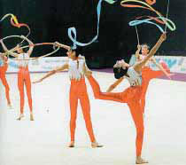 ρυθμική αγωνιστική γυμναστική