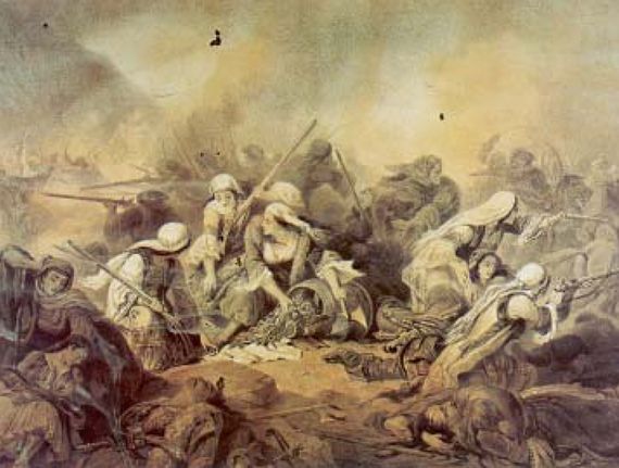 Deneuville: «Oι Σουλιώτισσες πολεμούν» (Συλλογή Τάσσου Χατζή, Ανθολογία Σοκόλη)