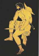 Οδυσσέας στην εισοδο του Αδη