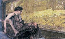 H Πηνελόπη συλλογισμένη