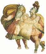 Ο Αίολος δίνει στον Οδυσσέα τον ασκό