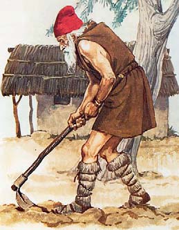 Ο Λαέρτης στο αγρόκτημα