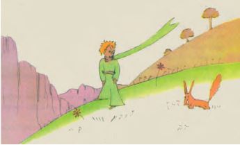 Ο μικρός πρίγκιπας και η αλεπού, Αντουάν ντε Σαιντ Εξυπερύ