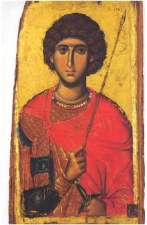 Άγιος Γεώργιος, Ι.Μ. Βατοπαιδίου (14ος αι.)