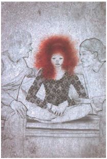 Γεωργία Στύλου, από την εικονογράφηση του βιβλίου