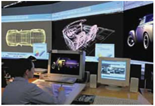 Εικ. 26 Ηλεκτρονικός σχεδιασμός αυτοκινήτου.