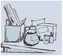 Εικ. 53 Φθηνά καθημερινά υλικά είναι ιδιαίτερα χρήσιμα στην κατασκευή μας.