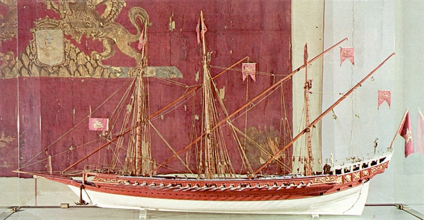 Μακέτα ενετικού πλοίου