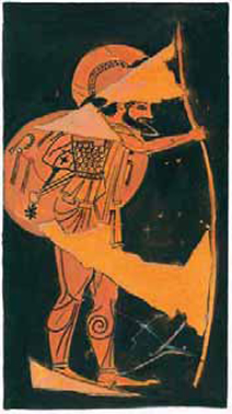 Εικόνα 8. Ο Αχιλλέας παίρνει πρώτος το 