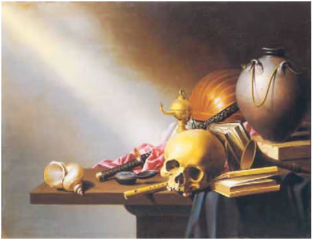 13. Στέινβαϊκ,  Αλληγορία των ματαιοτήτων της ανθρώπινης ζωής», 1650.