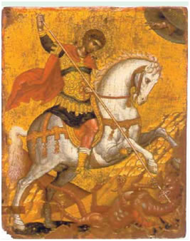 14. Εμ. Τζάνες, «Ο Άγιος Γεώργιος», 17ος αι.