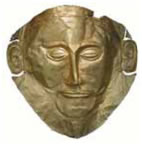 1. Μυκηναϊκή μάσκα.
