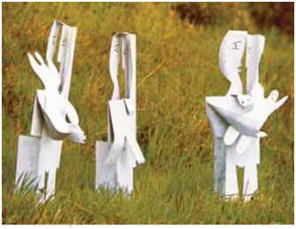 19. Πικάσο, «Τρεις όρθιες γυναίκες», 1961.