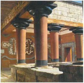 1. Από το ανάκτορο της Κνωσού, 1600-1400 π.Χ.