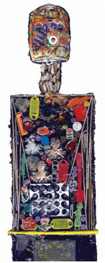 10. Αρφαράς, «Επιπεδόσχημο ειδώλιο της ηλεκτρονικής εποχής», 2004.